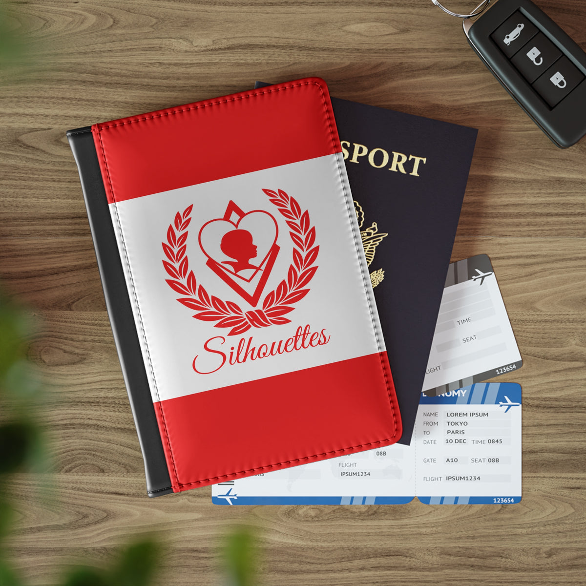Silhouettes Passport Cover