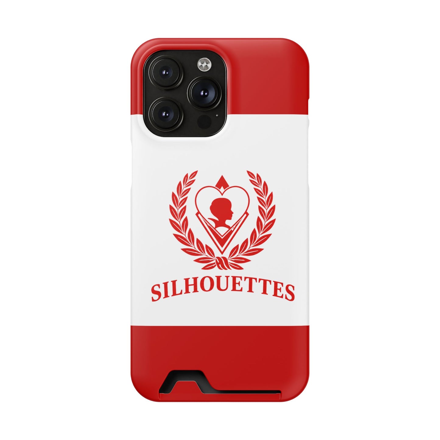 Silhouettes Slim Wallet Phone Card Case