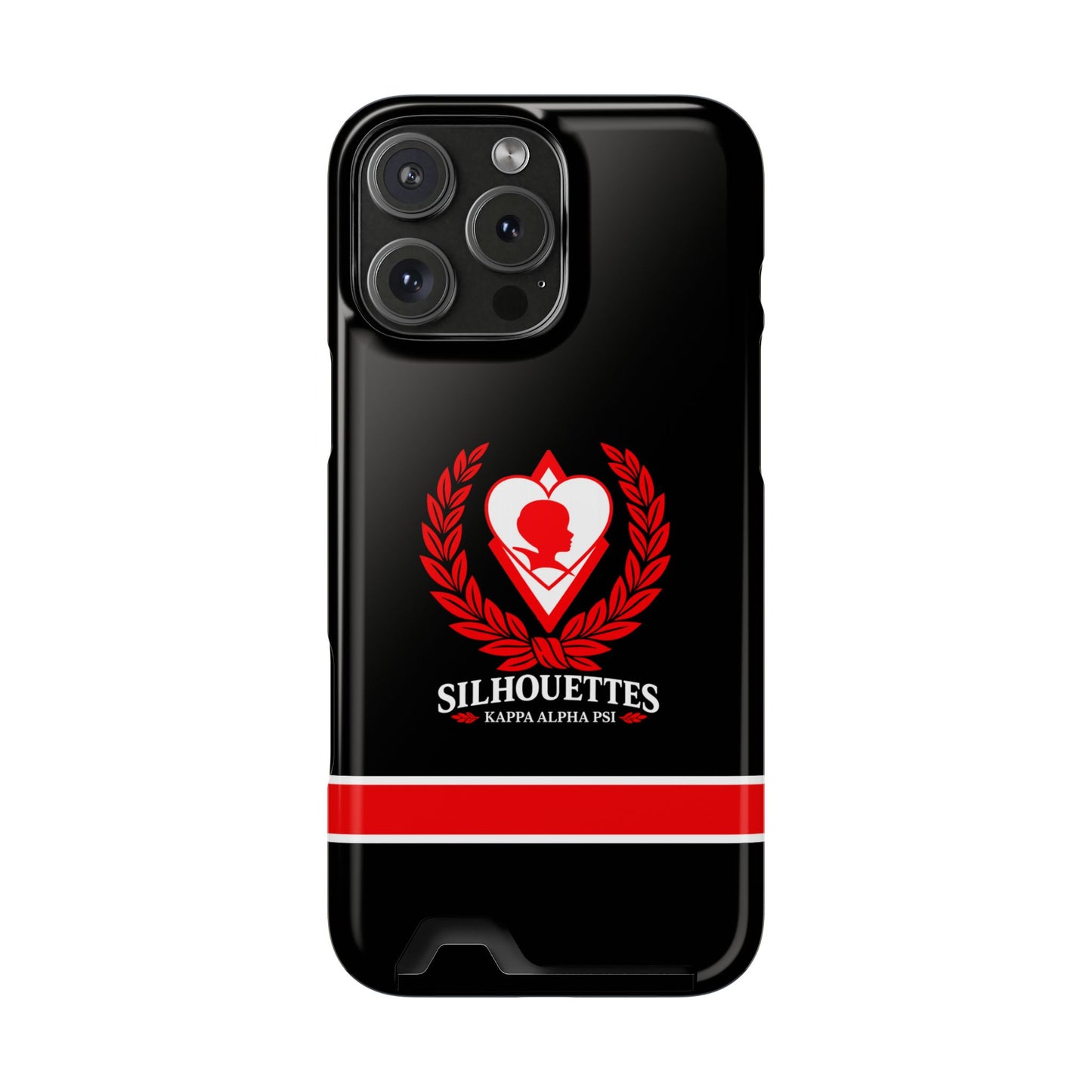 Silhouettes Slim Wallet Phone Card Case