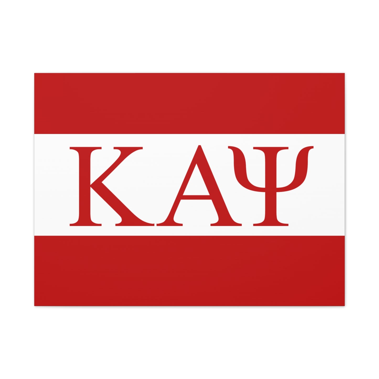 Kappa Alpha Psi Horizontal  Wall Canvas 2.0