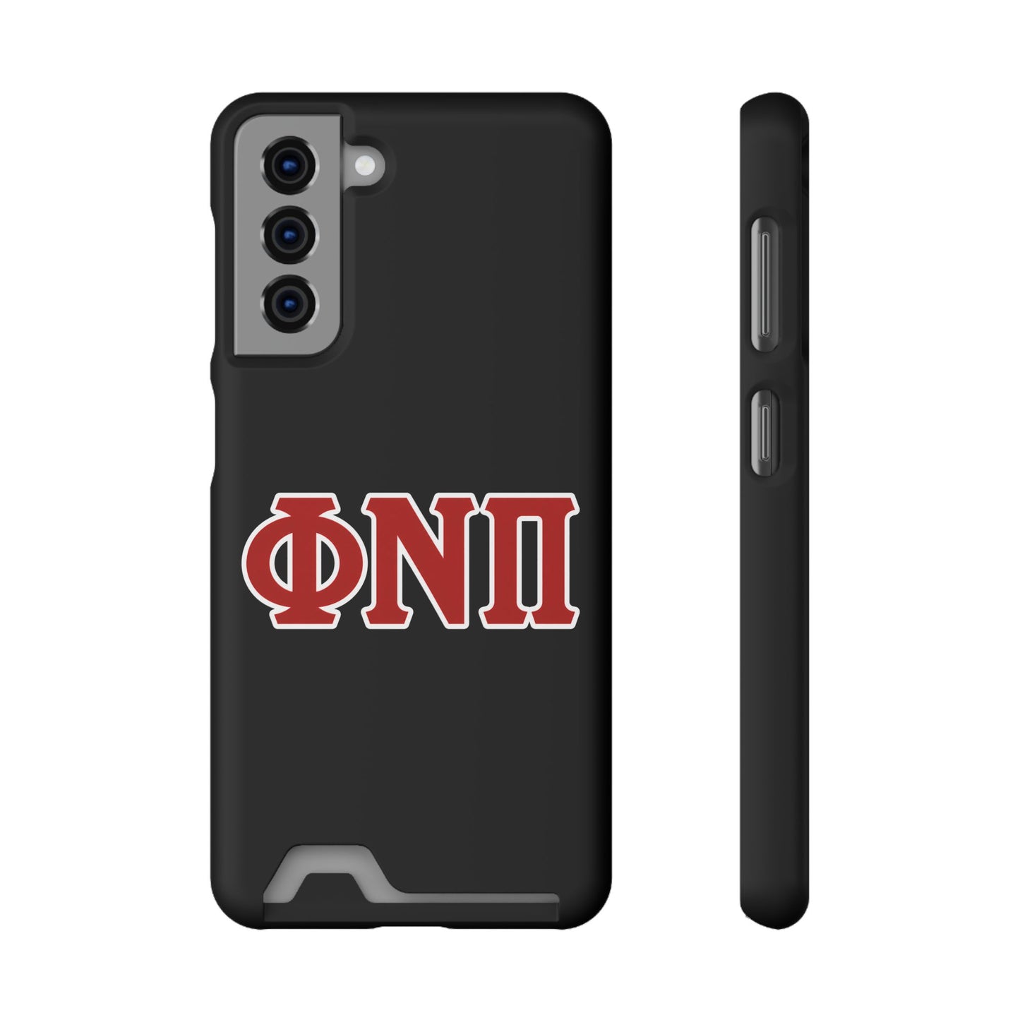 Phi Nu Pi Slim Wallet Phone Card Case