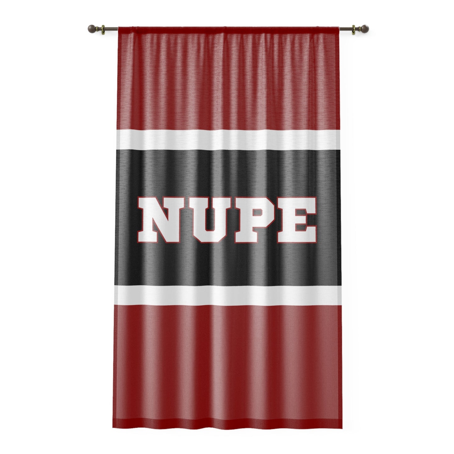 NUPE Sheer Window Curtain