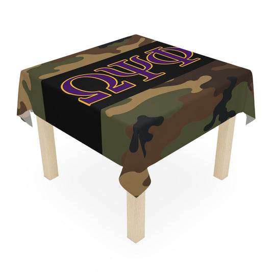 Omega Camo Tablecloth