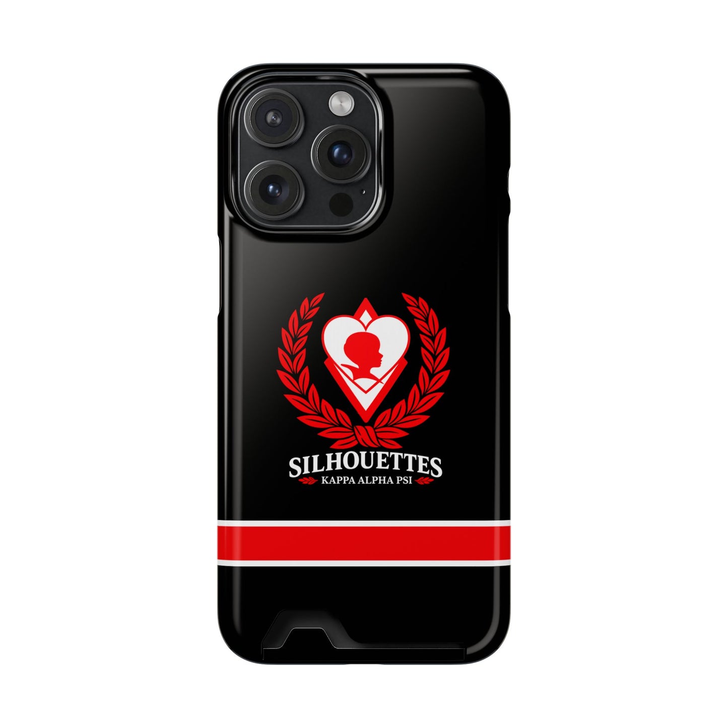 Silhouettes Slim Wallet Phone Card Case