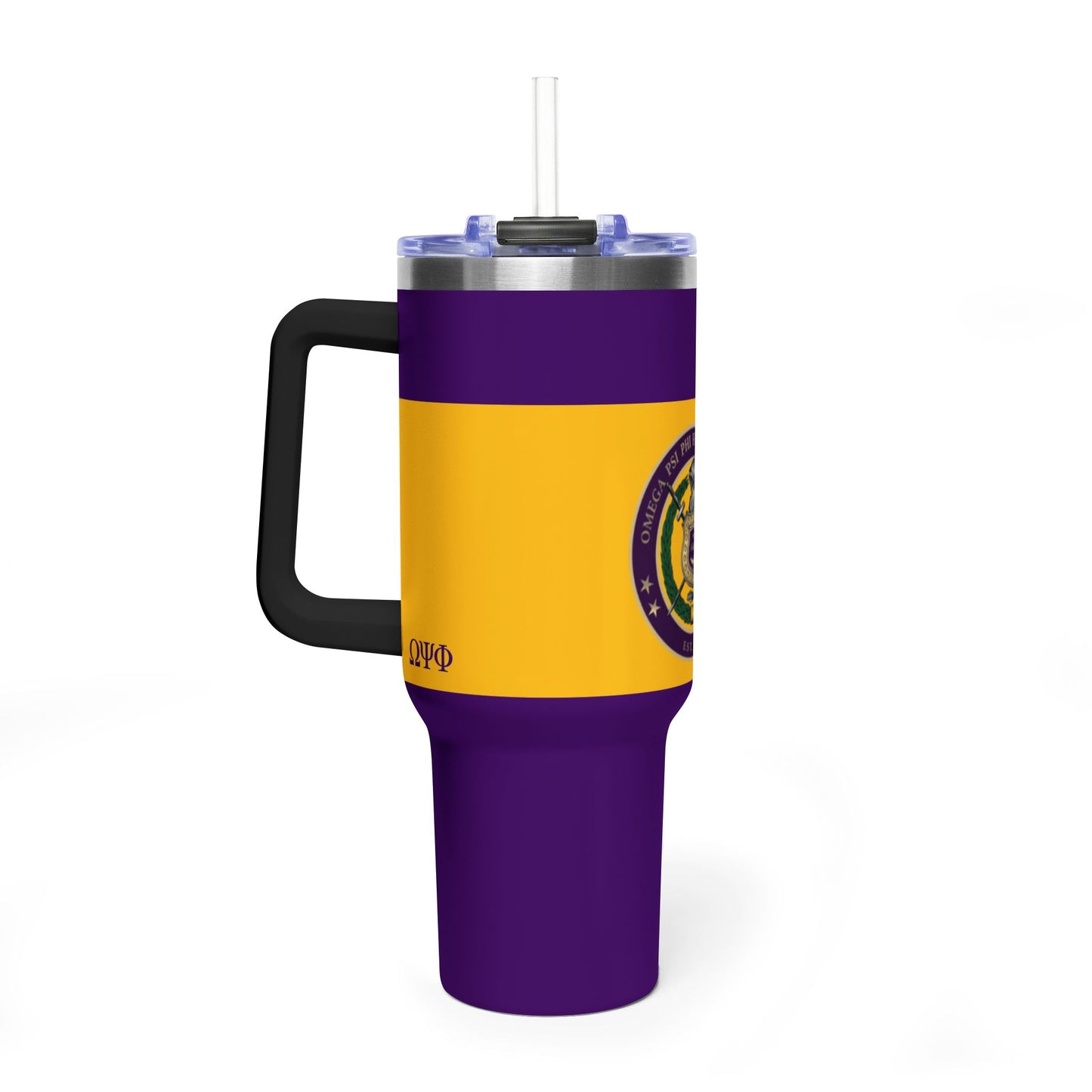 Omega Psi Phi Insulated Vacuum Tumbler