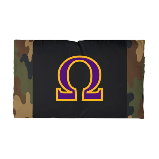 Omega Psi Phi Camo Pillow Case