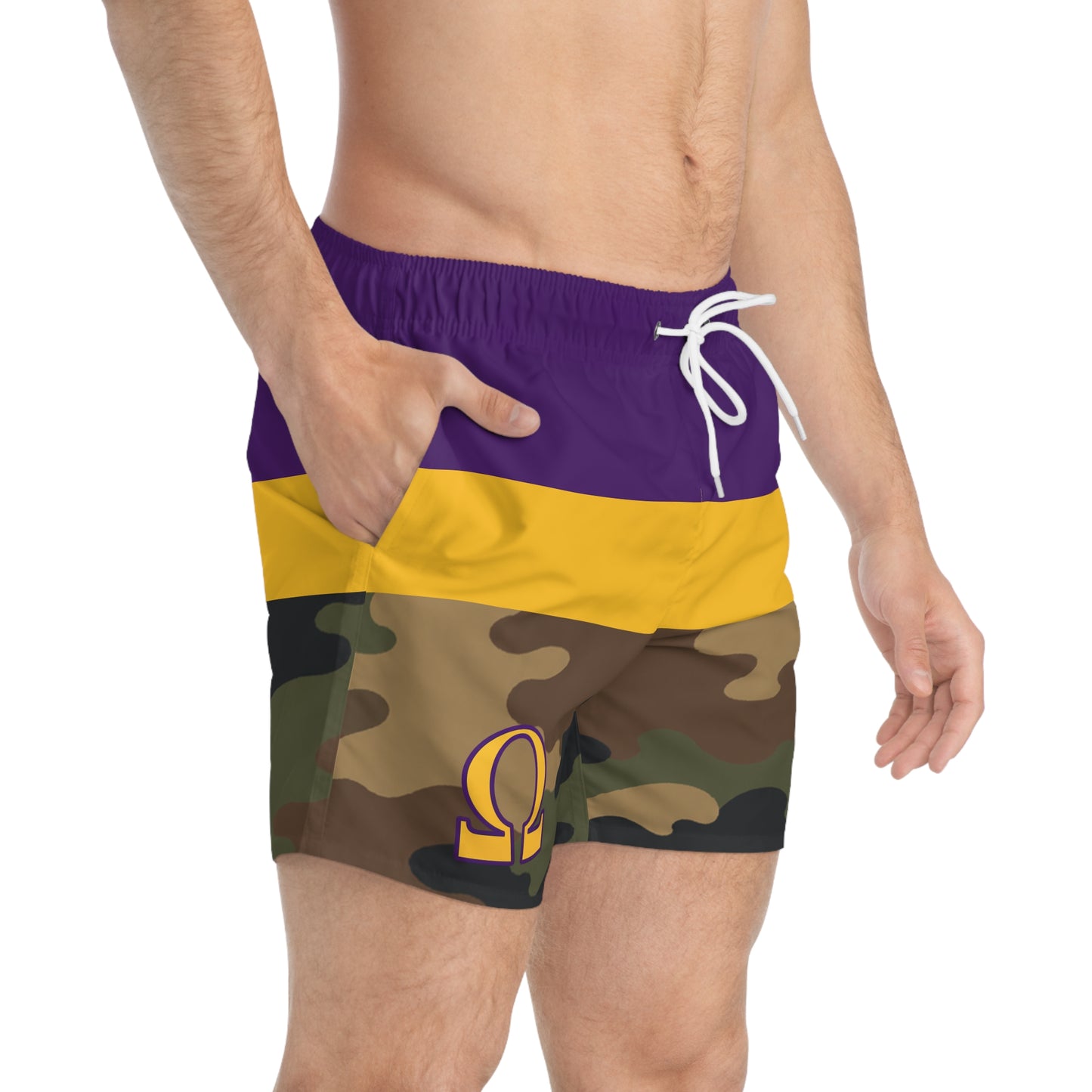 Omega Camo Swim Trunks