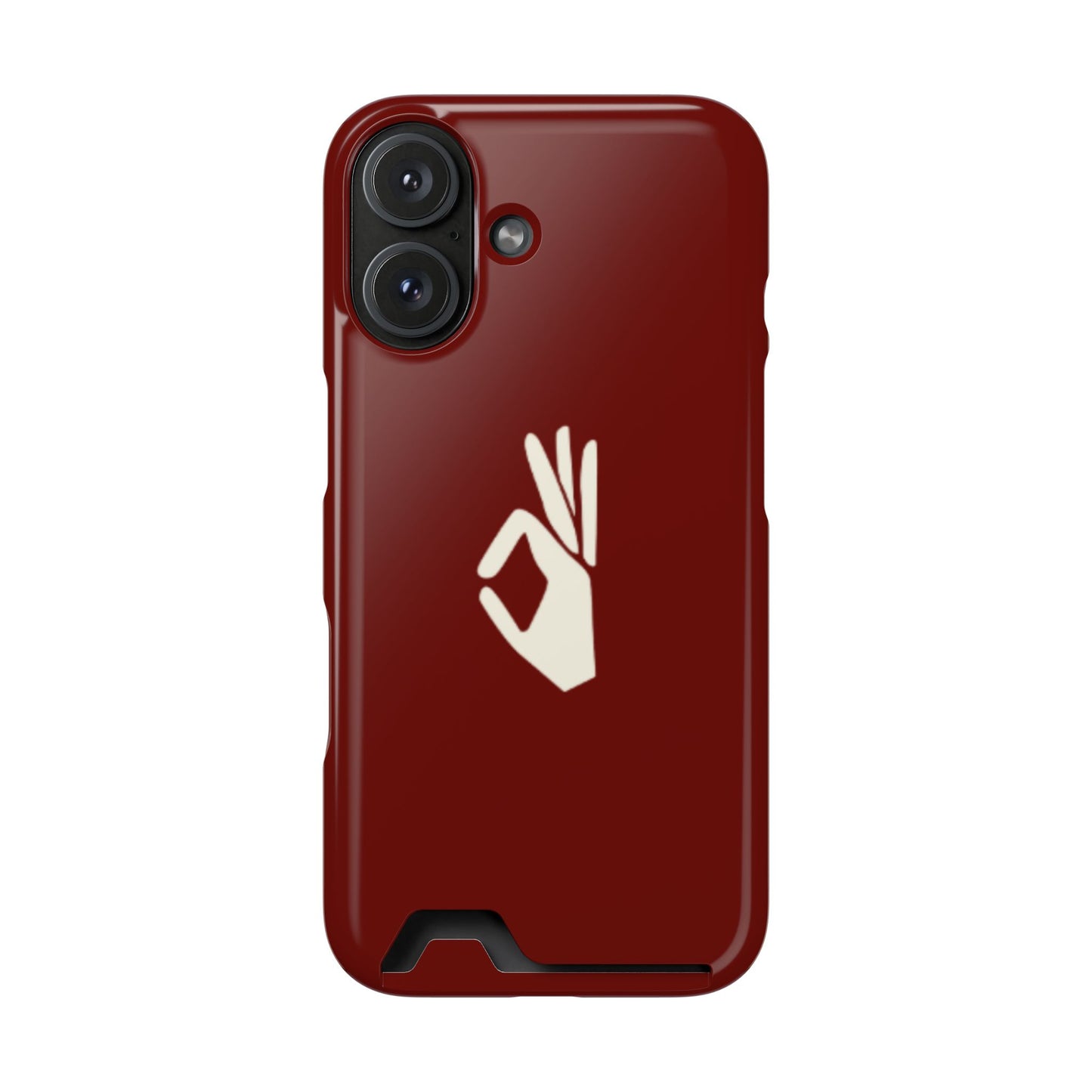 Yo NUPE Phone Case - Crimson & Cream