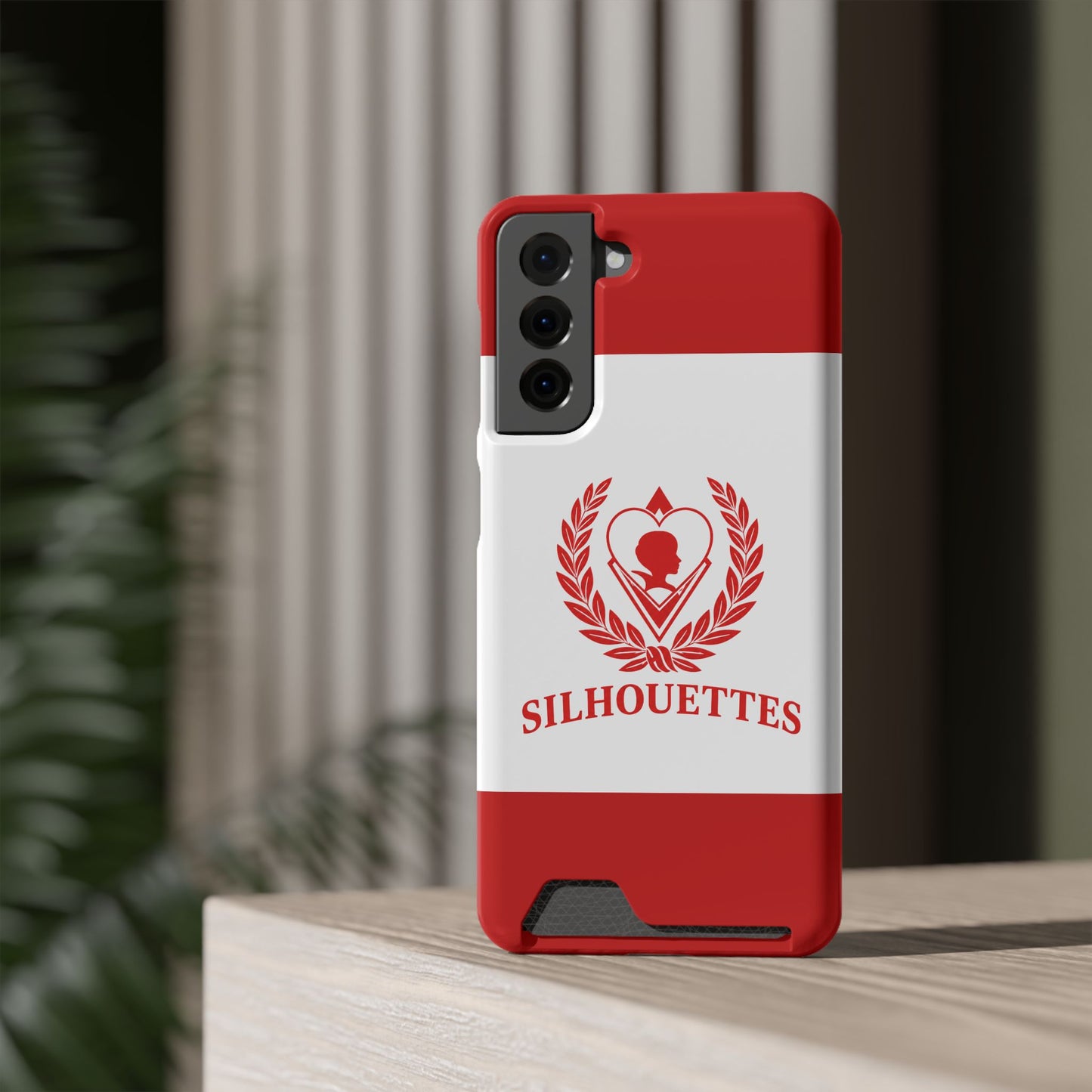 Silhouettes Slim Wallet Phone Card Case
