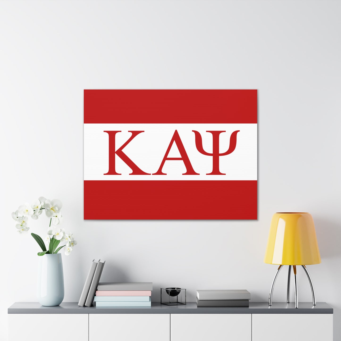 Kappa Alpha Psi Horizontal  Wall Canvas 2.0