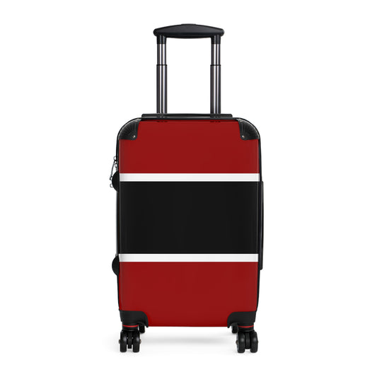 Piety Luggage - Red & White