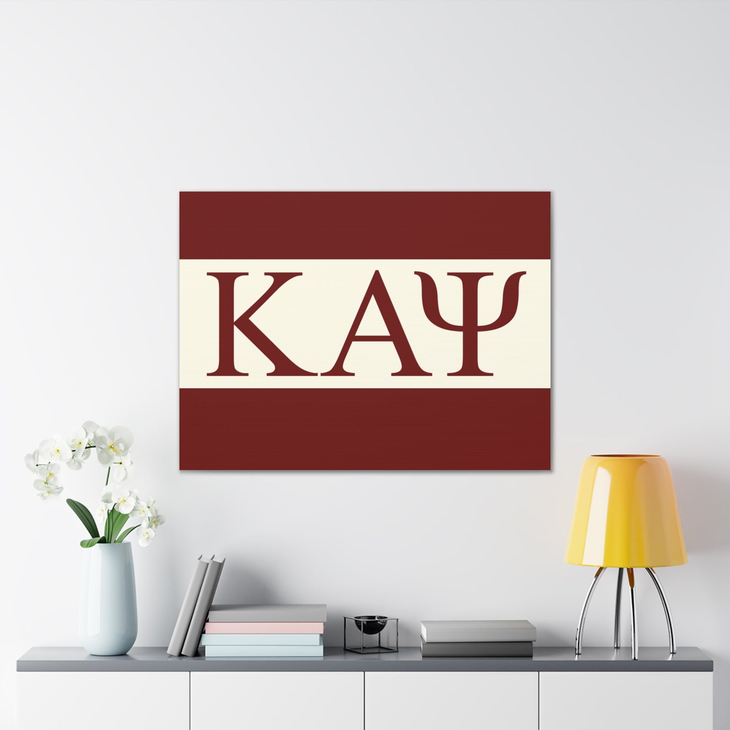 Kappa Alpha Psi Horizontal Wall Canvas