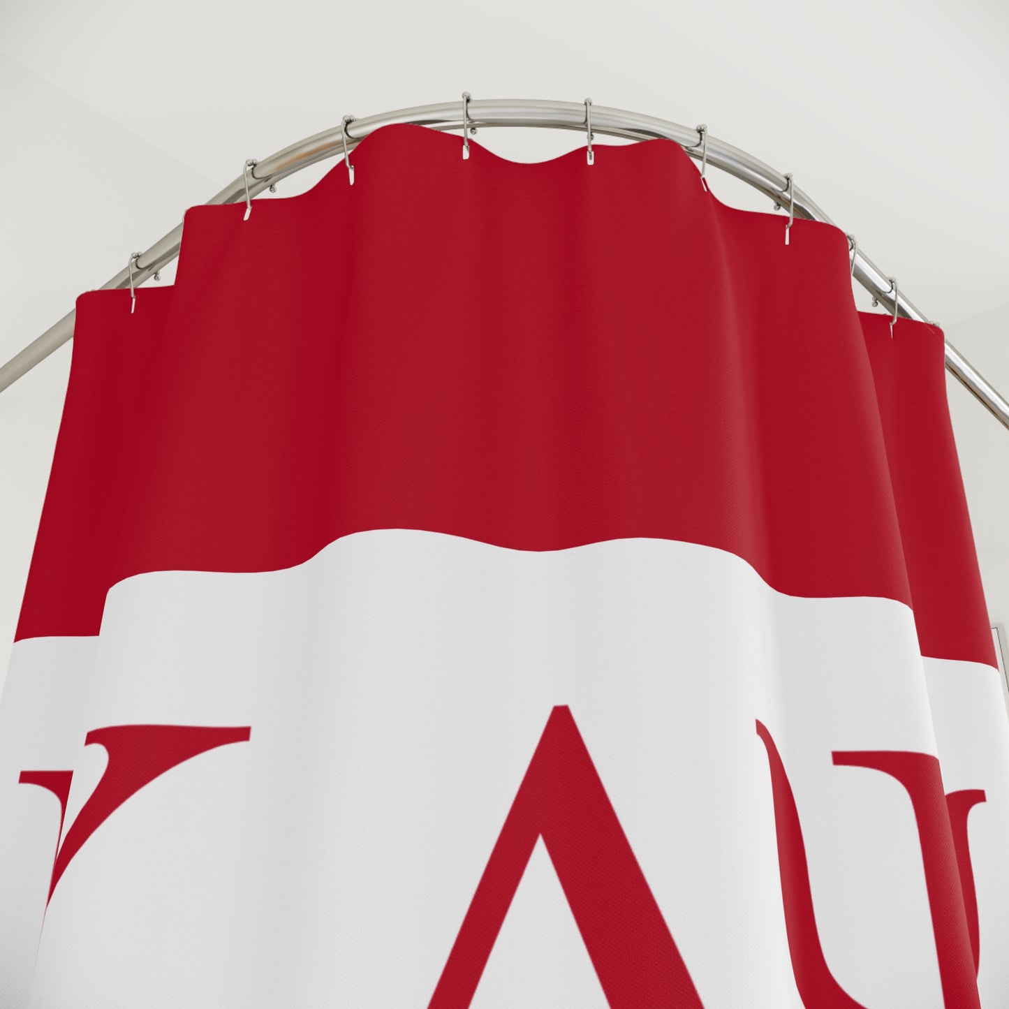 Kappa Alpha Psi Red Shower Curtain
