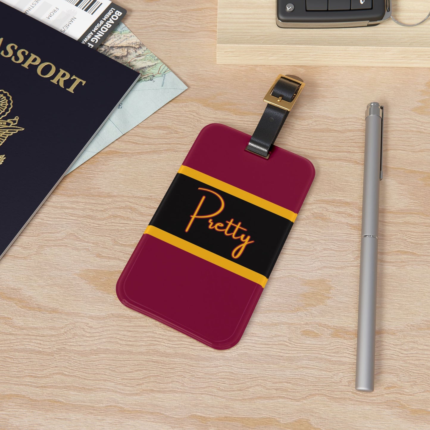 Pretty Warfield Luggage Tag