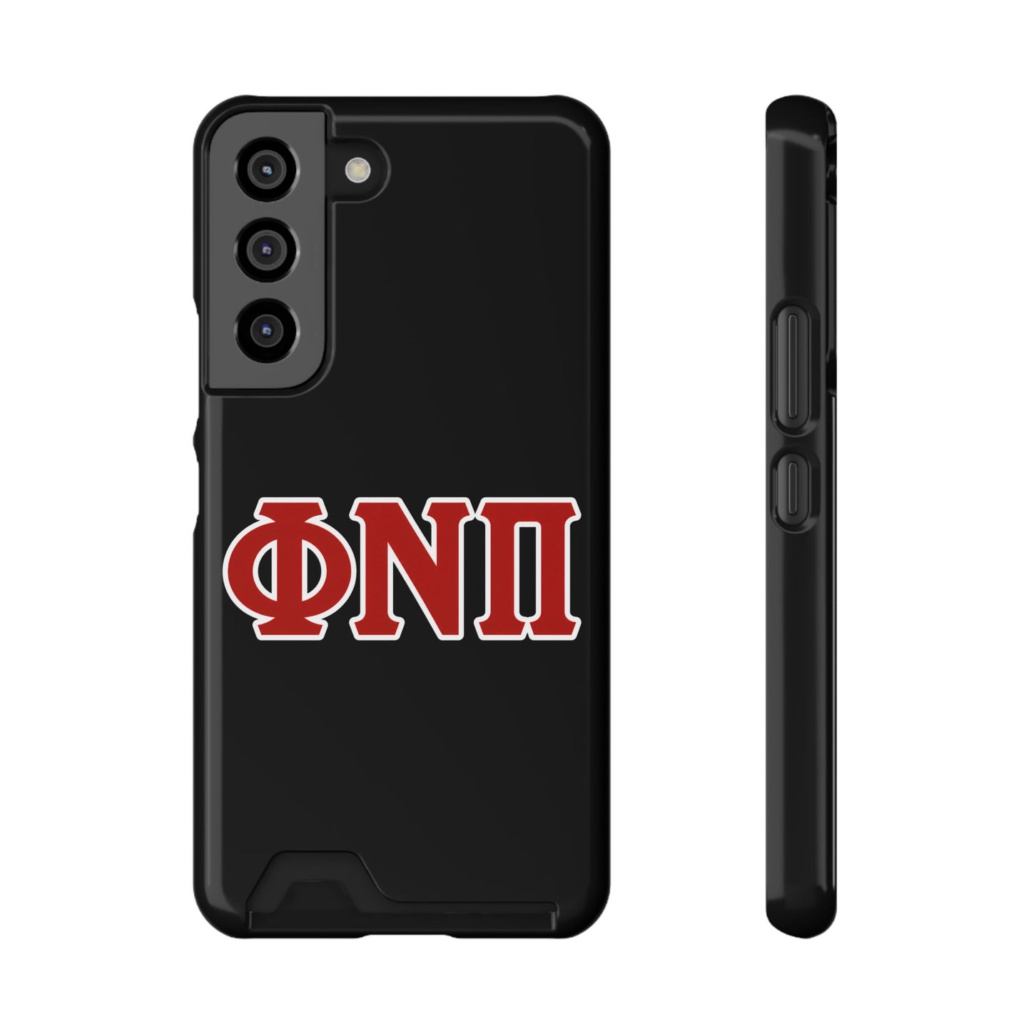 Phi Nu Pi Slim Wallet Phone Card Case