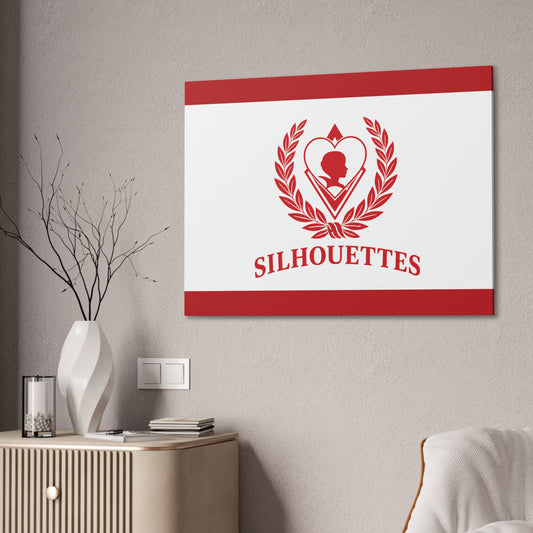 Kappa Silhouettes Horizontal Wall Canvas