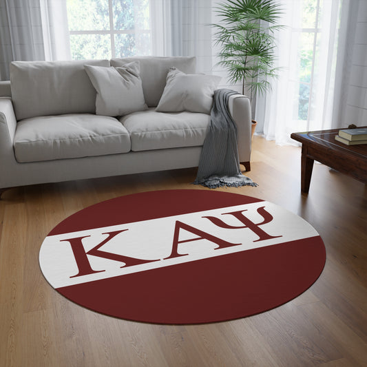 Kappa Alpha Psi Round Rug