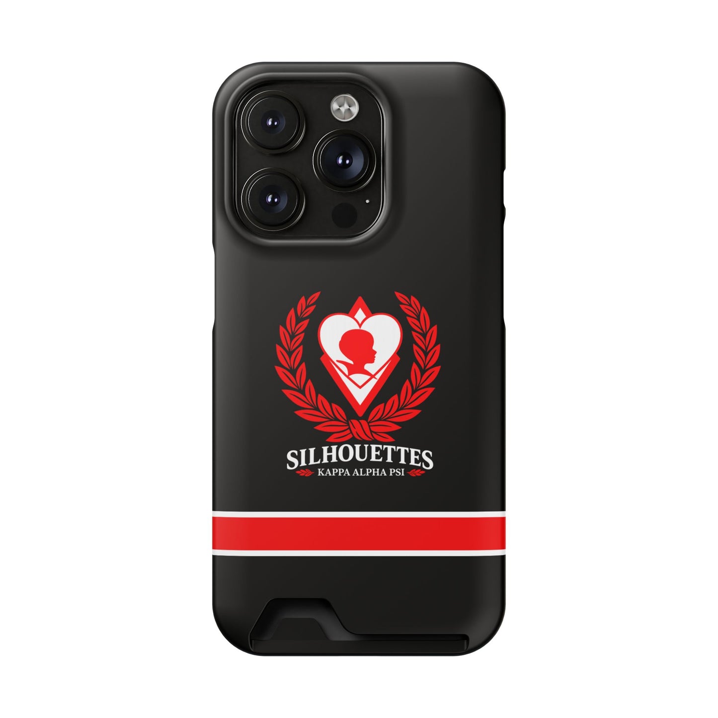 Silhouettes Slim Wallet Phone Card Case