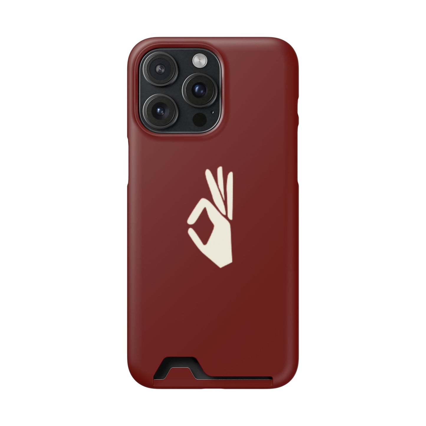 Yo NUPE Phone Case - Crimson & Cream