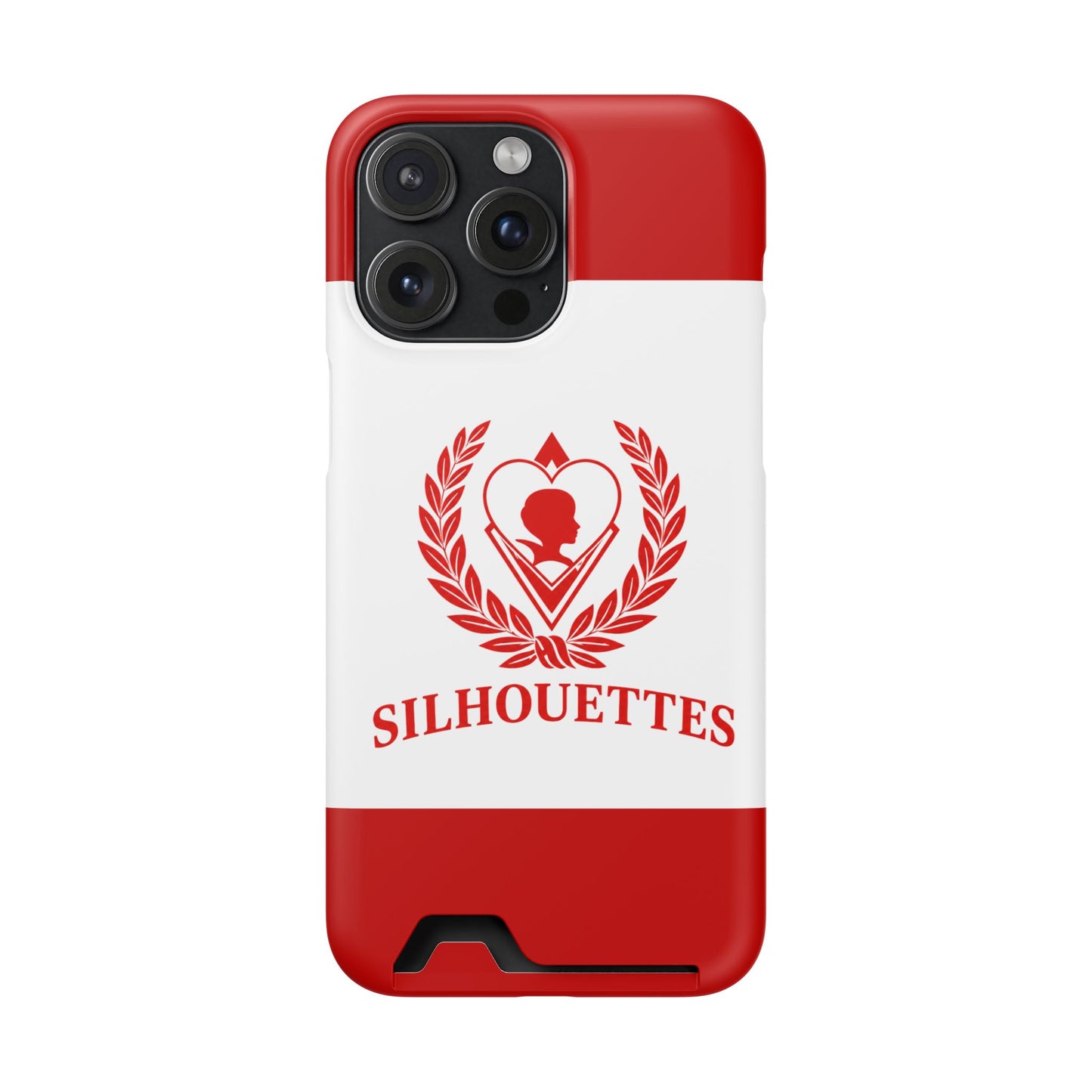 Silhouettes Slim Wallet Phone Card Case