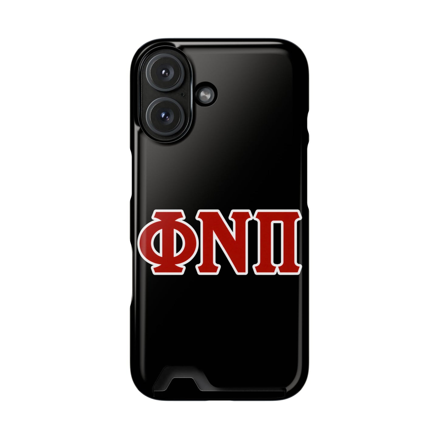 Phi Nu Pi Slim Wallet Phone Card Case