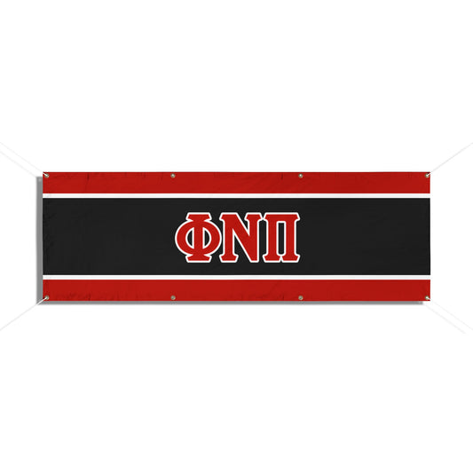 Phi Nu Pi Banner (72"x24")