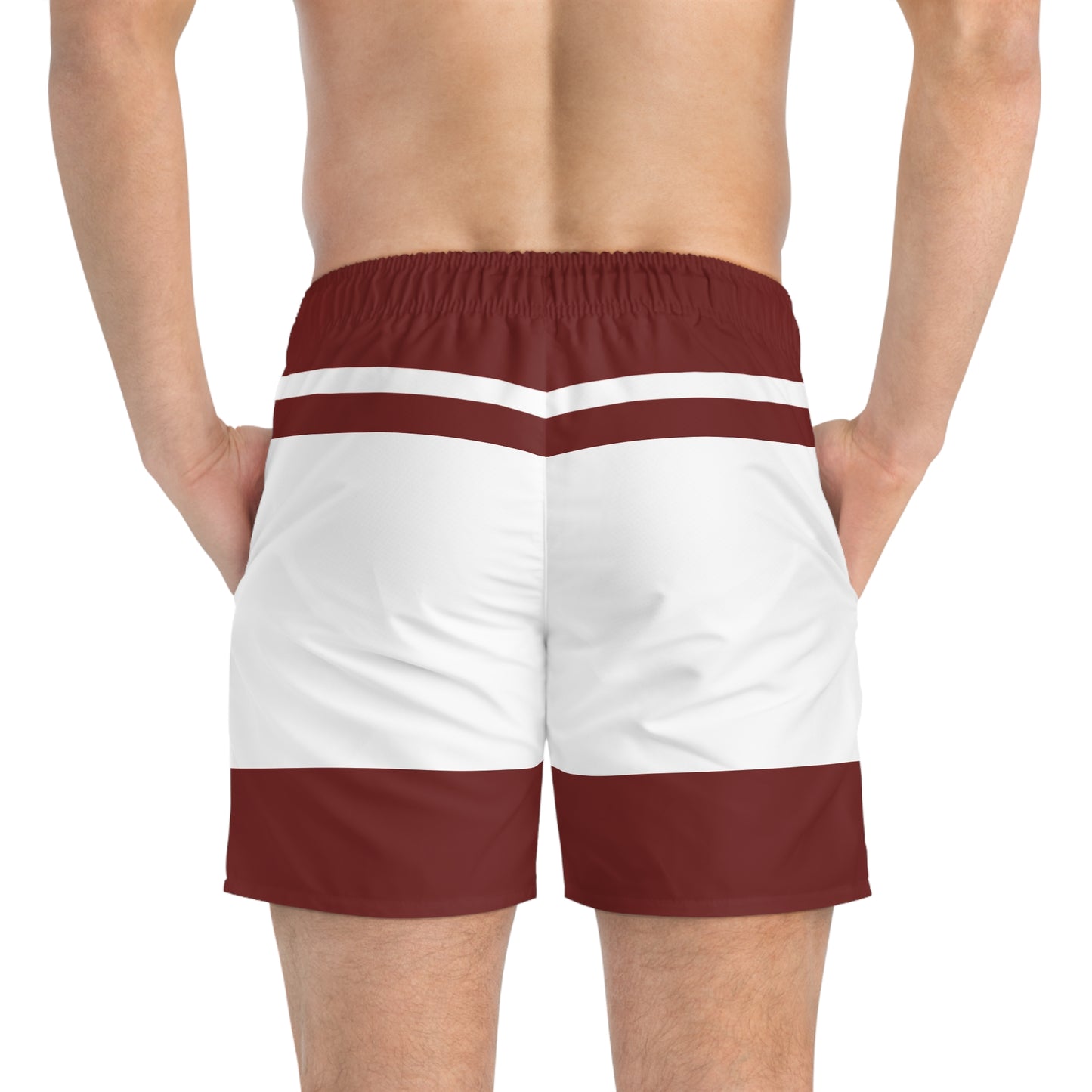 Kappa Crimson Swim Trunks