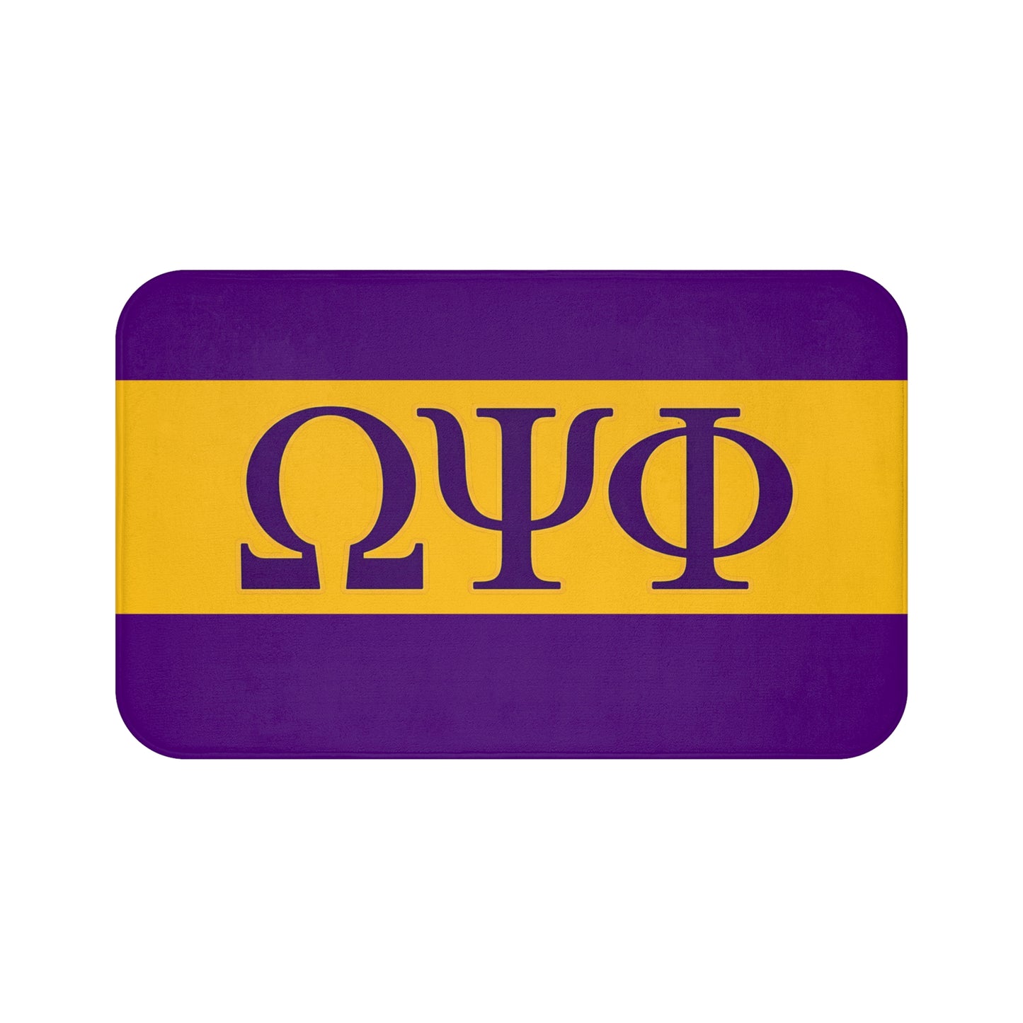 Omega Psi Phi Bath Mat