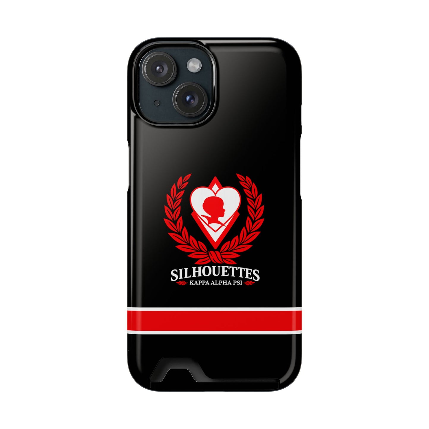 Silhouettes Slim Wallet Phone Card Case