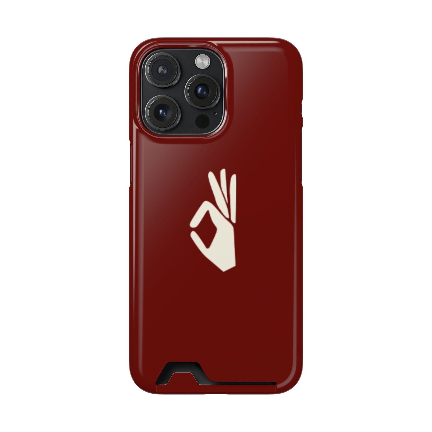 Yo NUPE Phone Case - Crimson & Cream