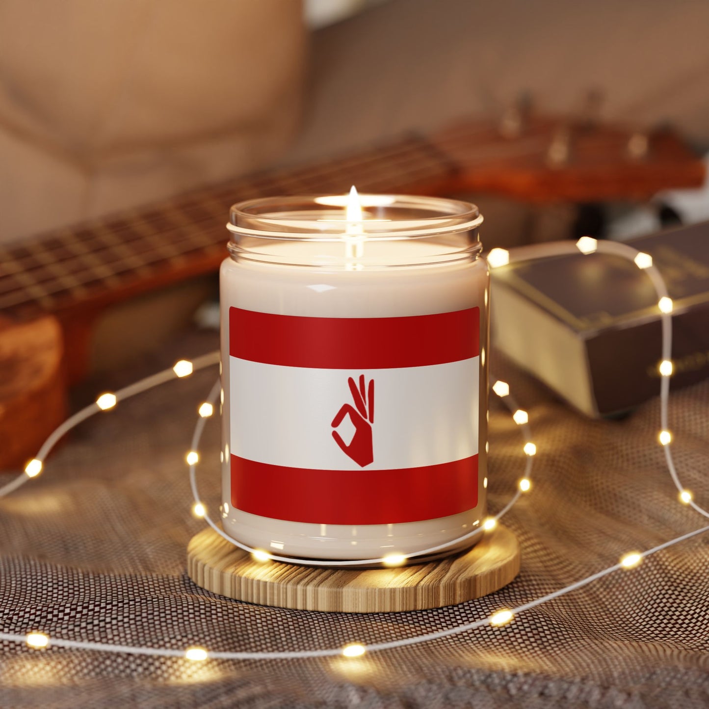 Yo NUPE Sign Candle