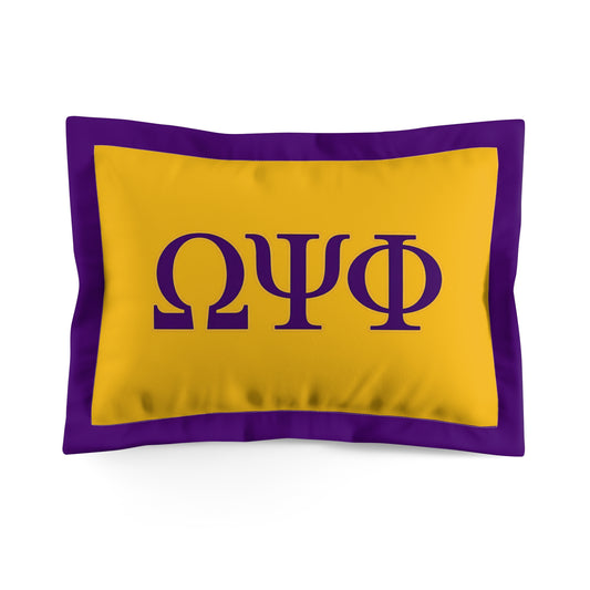Omega Psi Phi Standard Pillow Sham