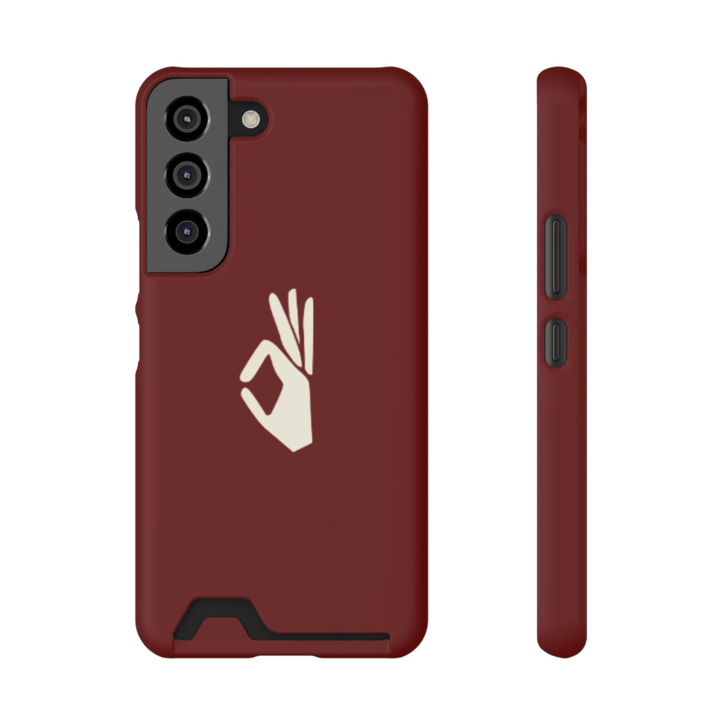 Yo NUPE Phone Case - Crimson & Cream