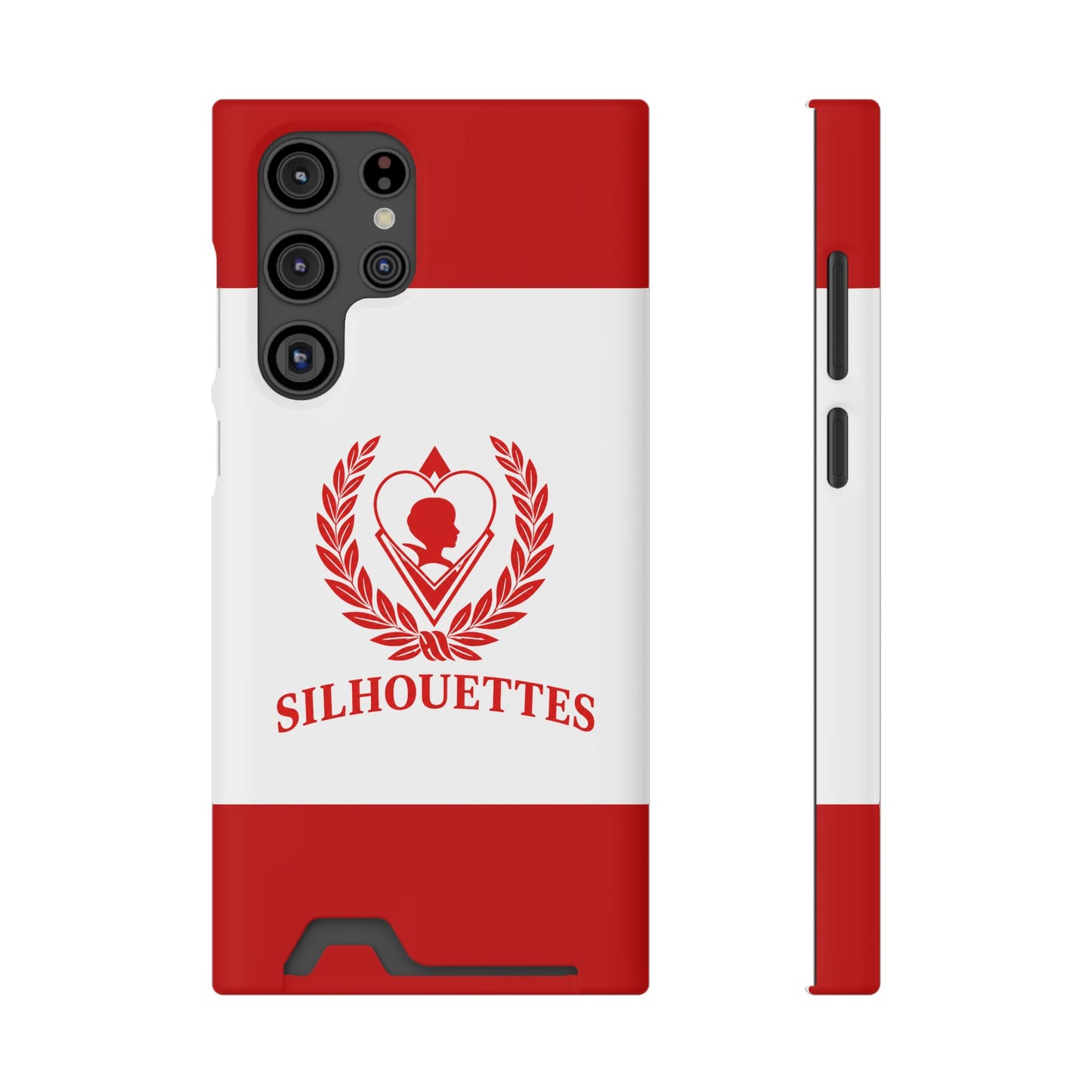 Silhouettes Slim Wallet Phone Card Case