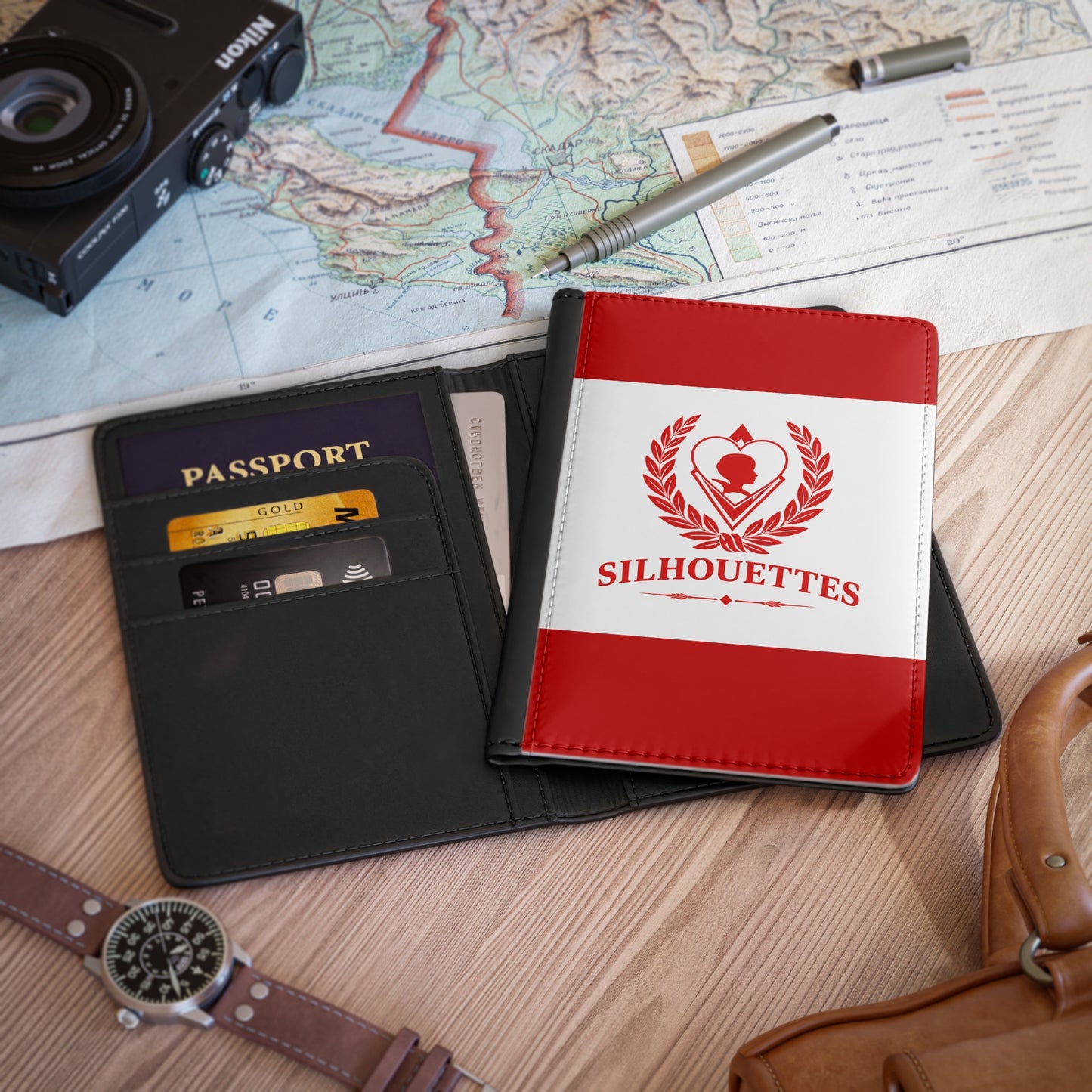 Silhouettes Passport Cover