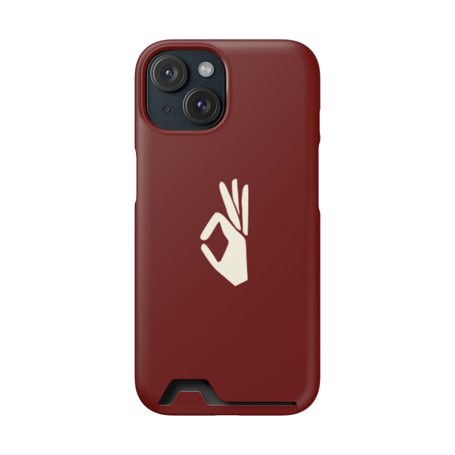 Yo NUPE Phone Case - Crimson & Cream
