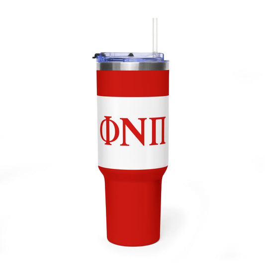 Phi Nu Pi Insulated Vacuum Tumbler