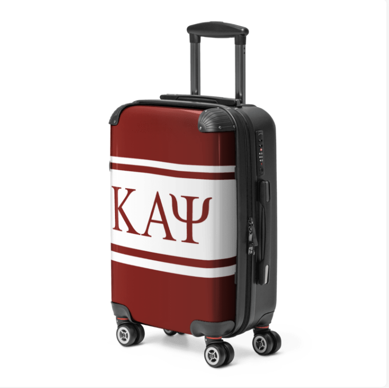 Kappa Alpha Psi Hard-shell Suitcase