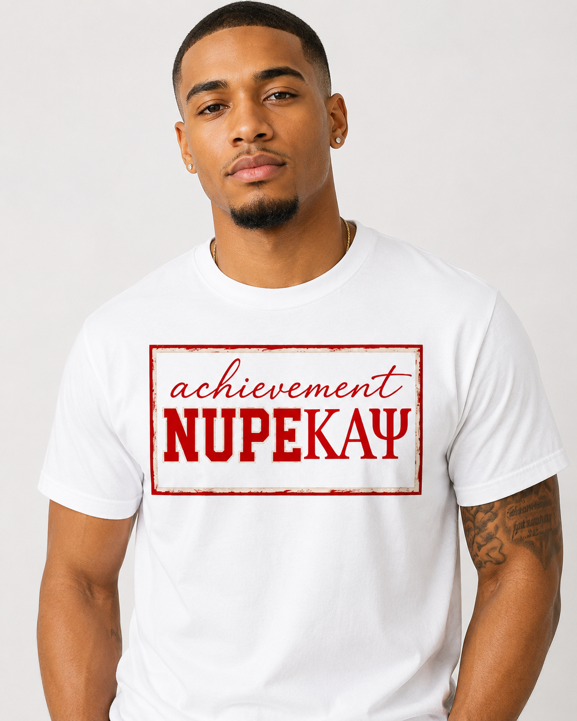 NUPE Achievement White T-shirt