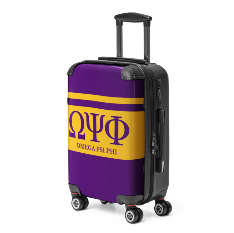 Omega Psi Phi Hard-shell Suitcase