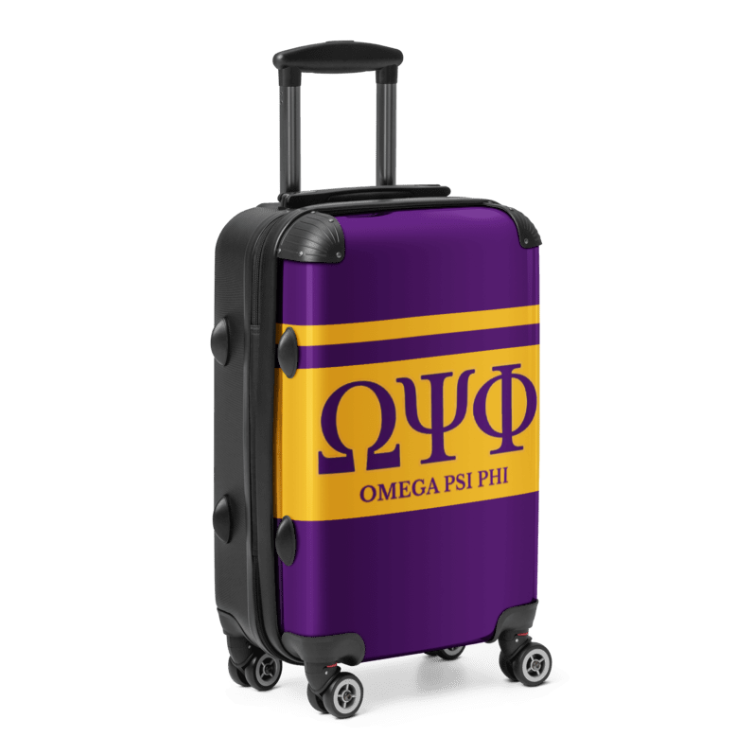 Omega Psi Phi Hard-shell Suitcase
