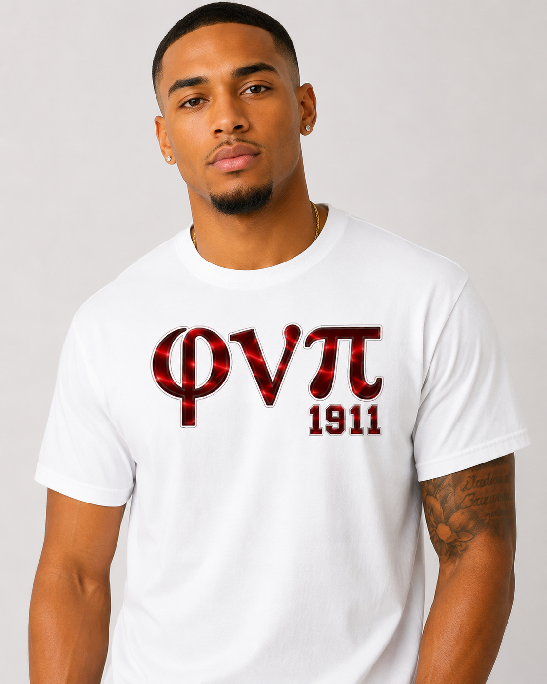 Phi Nu Pi 1911 Crimson T-shirt