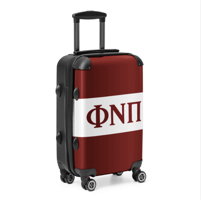 Phi Nu Pi Hard-shell Suitcase 2.0