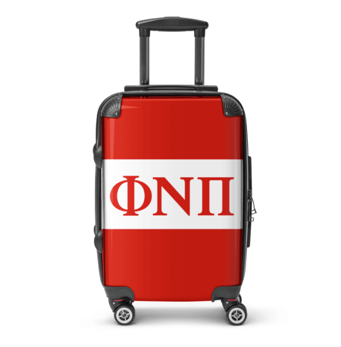 Phi Nu Pi Hard-shell Suitcase