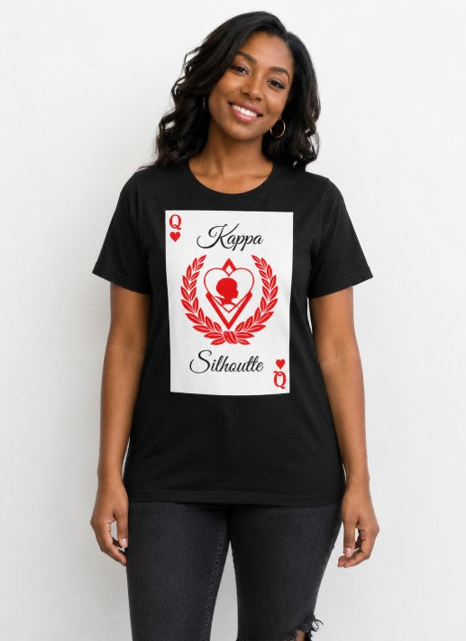 Silhouette Queen of Hearts T-shirt