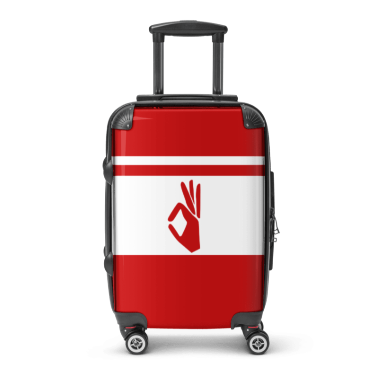 Yo NUPE Sign Hard-shell Sign Suitcase
