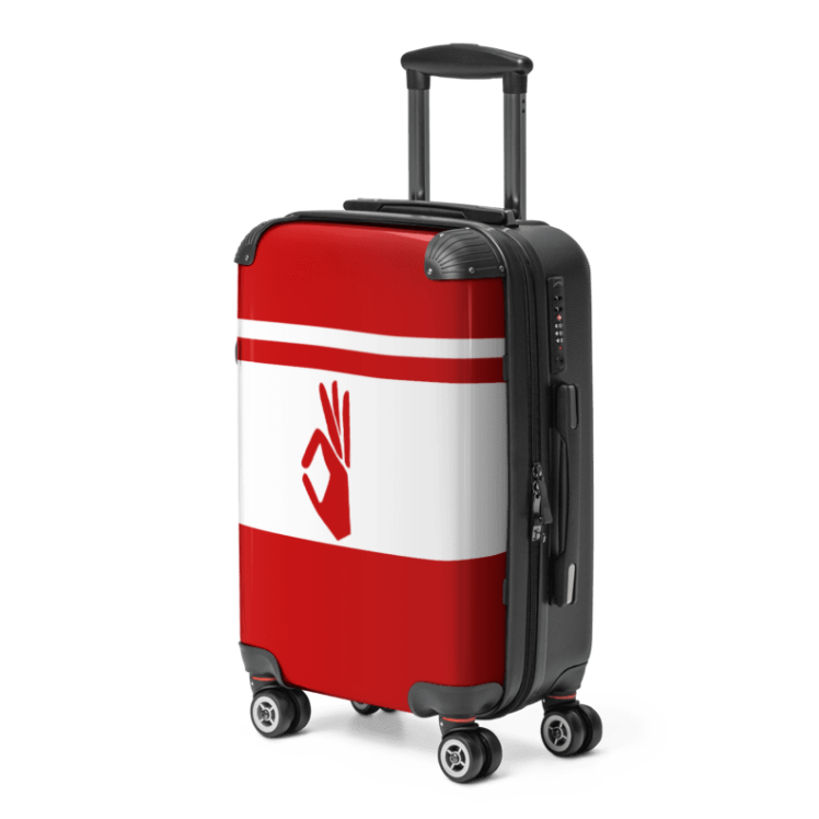 Yo NUPE Sign Hard-shell Sign Suitcase