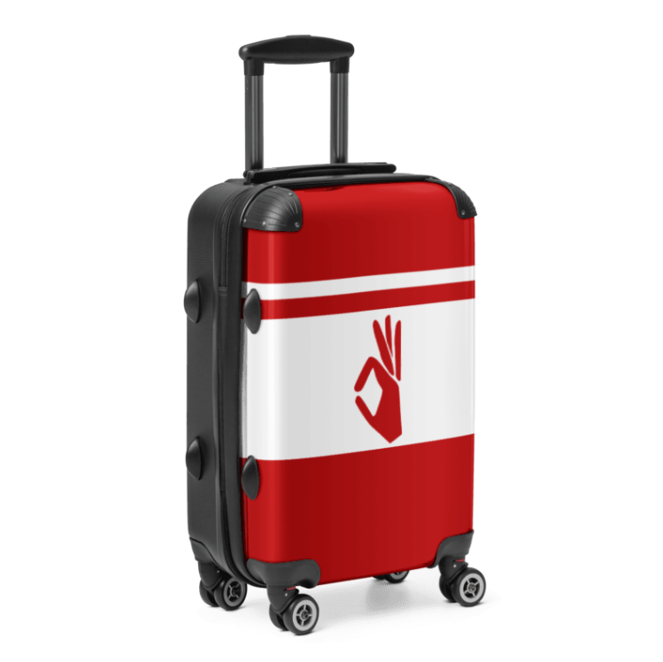 Yo NUPE Sign Hard-shell Sign Suitcase
