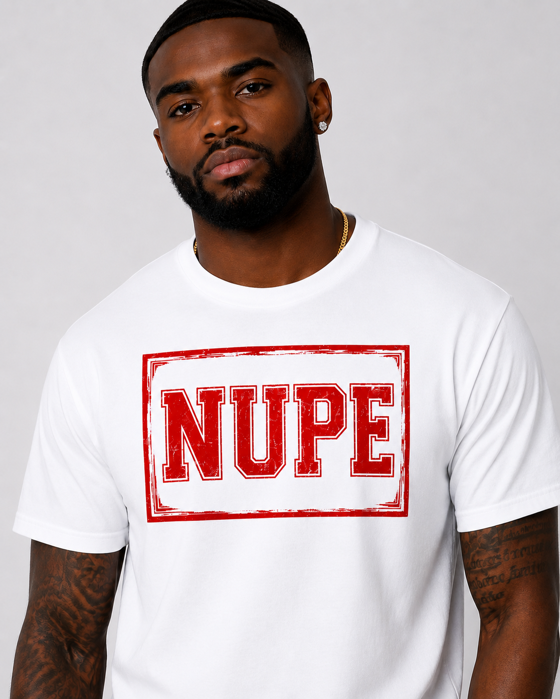 NUPE Distressed T-shirt 2.0
