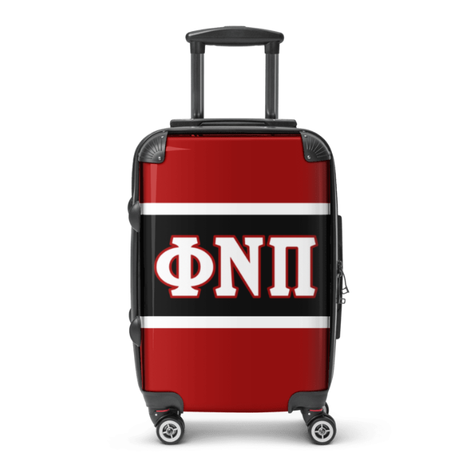 Phi Nu Pi Piety Hard-shell Suitcase
